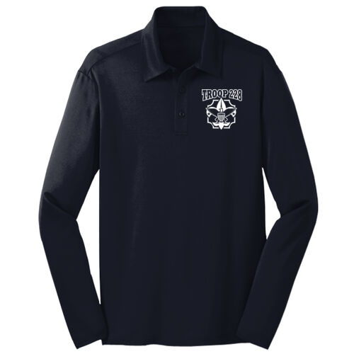 Troop 228 L/S Dry Fit Polo - Unisex Thumbnail