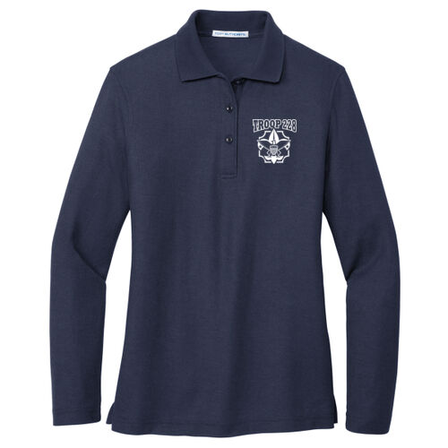 Troop 228 L/S Polo - Ladies Thumbnail
