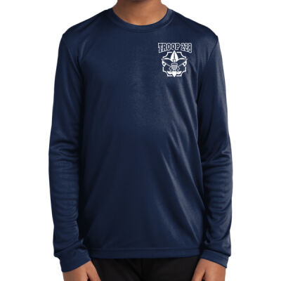 Troop 228 L/S Dry Fit - Youth Thumbnail